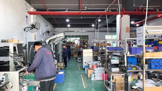 Obturateur 4450746108 445-0746108 de recycleur de NCR BRM de pièces de rechange d'atmosphère de banque 10